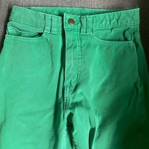 American Apparel high waisted skinny jeans - Green